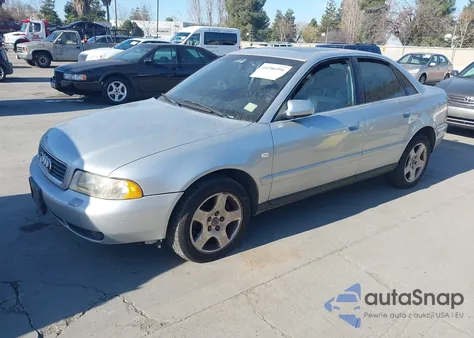 2001 Audi A4 2.8 from USA, damaged, VIN WAUDH68D91A125849